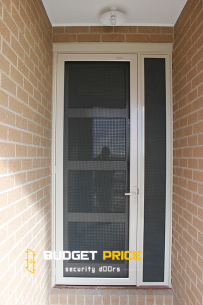 Paperbark stainless wire door and panel